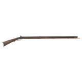 Full Stock Percussion Long Rifle by J. Douglass, Most likely Joseph Douglass Jr. (Huntingdon County,