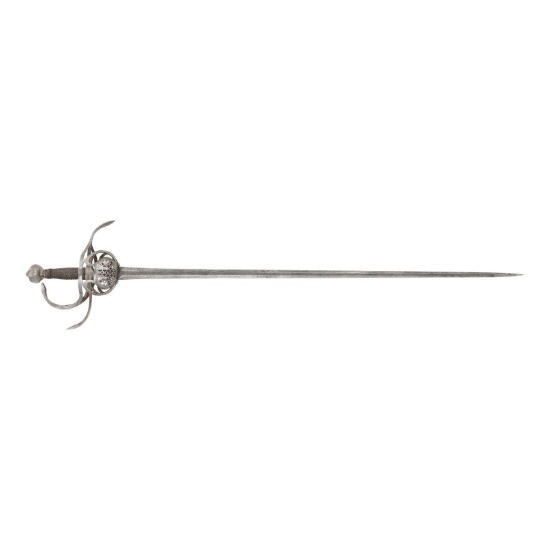 17th Century Swept Hilt Rapier of Pappenheimer Type