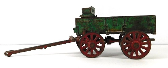 1920’s Arcade McCormick-Deering Wagon.  Size:  11 ¾”.  CONDITION:  Choice E