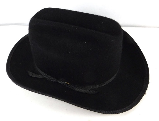 1950’s Roy Roger’s Brand Wool Hat.  SIZE:  Medium.  CONDITION:  Near Mint.