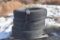 Set of 255/70R-22.5 Tires