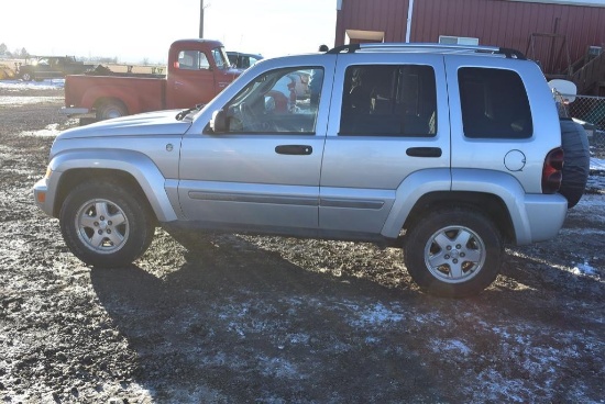 2005 Jeep Liberty Multipurpose Vehicle (MPV), VIN # 1J8GL58595W696096