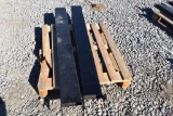 1 Set of New Pallet Fork Extensions