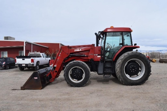 Case IH-MX100 Tractor with Case IH L300 Loader 9ft Bucket