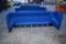 96in Snow Pusher Blue Color