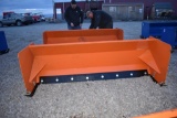 96in Snow Pusher Orange Color