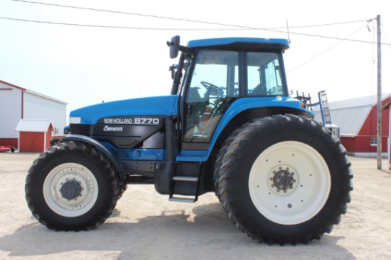2000 New Holland 8770 Tractor