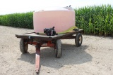 1000 gallon water wagon poly-tank