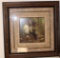 Matted and framed bear print