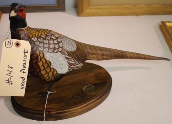 Ducks Unlimited Chris Olson Special Edition 1992-93 wood pheasant