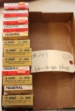 12 boxes of Federal 16 ga slugs 2 3/4
