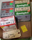 5 boxes winchester and remington 12 ga 2 3/4 shells