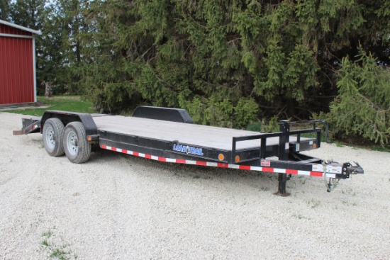 2015 Load Trail flat bed trailer