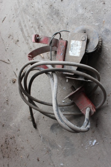 Hydraulic Auger lift winch