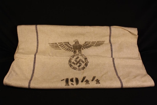 1944 German WWII military canvas ration sack
