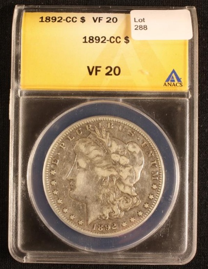 1892-CC Morgn Dollar