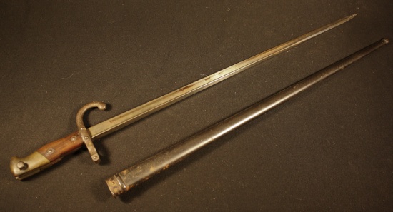 Model 1874 French Gras bayonet.