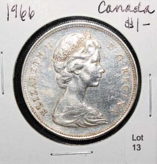 1966 Canada One dollar