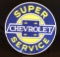 Porcelain Chevrolet Super Service Sign