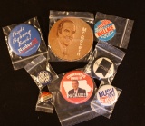 Lot of 8 Political Buttons