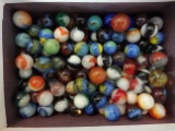 Small Box Lot of Vintage Marbles