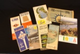 Lot of Vintage Maps & Travel Booklets