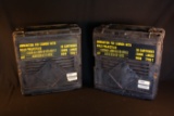 Lot of 2 - 25mm Ammo Cans