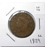 1829 L. L. Large Cent
