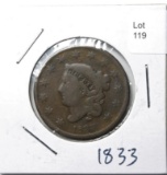1833 Large Cent