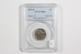 1937-D Buffalo Nickel, Graded