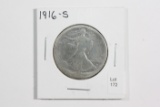 1916-S Walking Liberty Half Dollar OBV