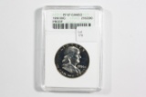 1956 Franklin Half Dollar, Graded