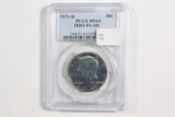 1971-D Kennedy Half Dollar, Graded