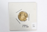 1996 $5.00 Tenth-Ounce Gold Coin