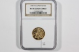 1987-W Constitution $5.00 Gold Coin, Graded