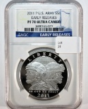 2011-P US Army Commemorative Dollar