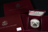 1988 Olympic Coin - Olympic Torch Dollar