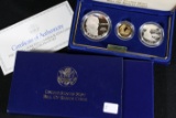 1993-S  Bill of Rights 3-Coin Proof Set