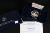 1996 Proof Silver Dollar - Smithsonian 150th Anniv