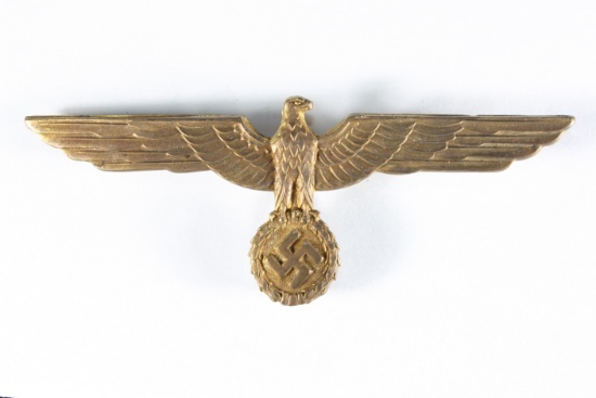 Large Nazi WWII bronze metal eagle