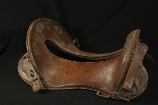 WWI McClellan Calvary Saddle - 12 inch