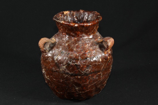 Antique vintage Apache Indian water jug “tus”