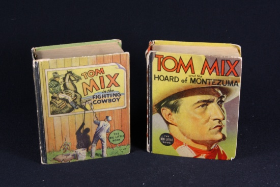 Pair of western movie star “Tom Mix” Big Little books
