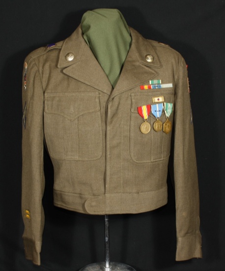 Korean War U.S. 8th Army corporal’s Ike jacket.