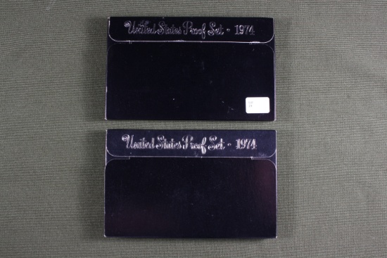 (2) 1974 U.S. Mint Proof Sets (in original package)