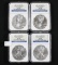 (4) 2011 Silver Eagle 25th Anniv Early Release