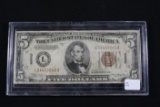 Series 1934A $5.00 Hawaii Silver Certificate