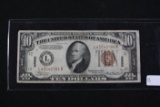 Series 1934A $10.00 Hawaii Silver Certificate