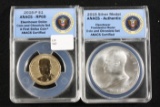2015 Eisenhower Coin & Chronicle 2-Coin Set