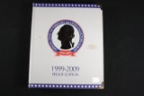 1999-2009 State Quarter PROOF Book - Complete